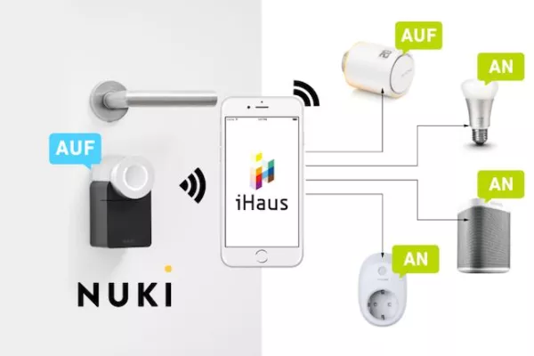 Nuki ab sofort mit iHaus kompatibel Bild: Nuki ab sofort mit iHaus kompatibel
