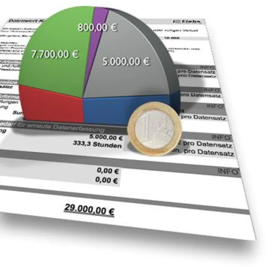 Datenwert-Kalkulator: Wie viel sind Ihre Datenbanken wert?