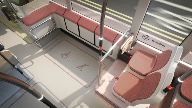 Altro und Neomind gewinnen Platinum ADCA 2025 Award für inklusives Busdesign Bild: Altro und Neomind gewinnen Platinum ADCA 2025 Award für inklusives Busdesign