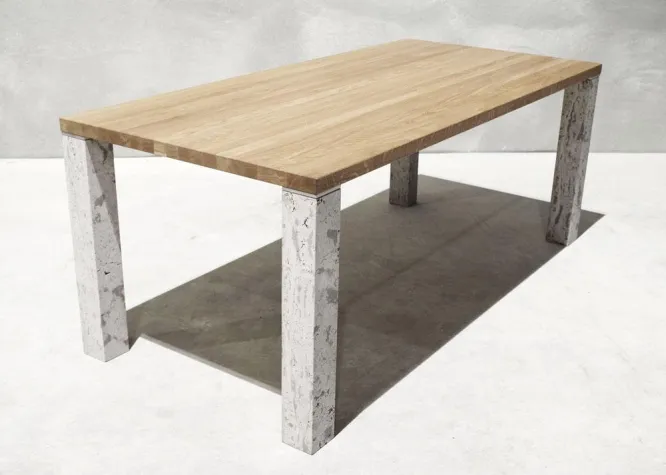 Bild: Designer Steintisch - Eine Designneuheit aus dem Hause Wohnstein