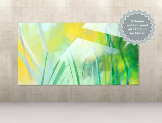 Bild: Kunstmiete für Unternehmen - hochwertige Kunst zu flexiblen Konditionen