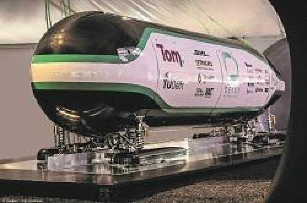 Pod der TU Delft mit VAC Magnetsystem