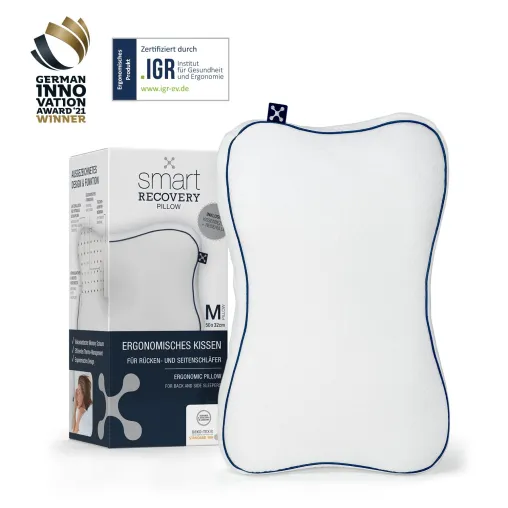 Bild: smart® RECOVERY PILLOW – Das erste innovative und ergonomische Kopfkissen von smartsleep®