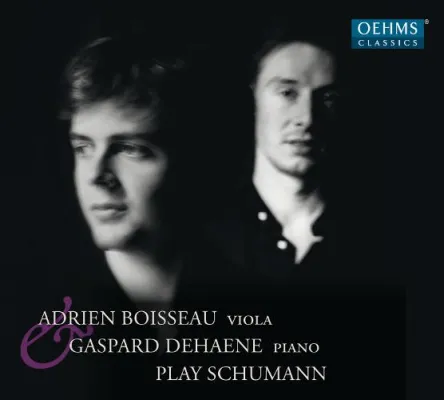 CD-Neuveröffentlichung am 31. Juli 2015 bei OehmsClassics: Adrien Boisseau: Play Schumann Bild: CD-Neuveröffentlichung am 31. Juli 2015 bei OehmsClassics: Adrien Boisseau: Play Schumann