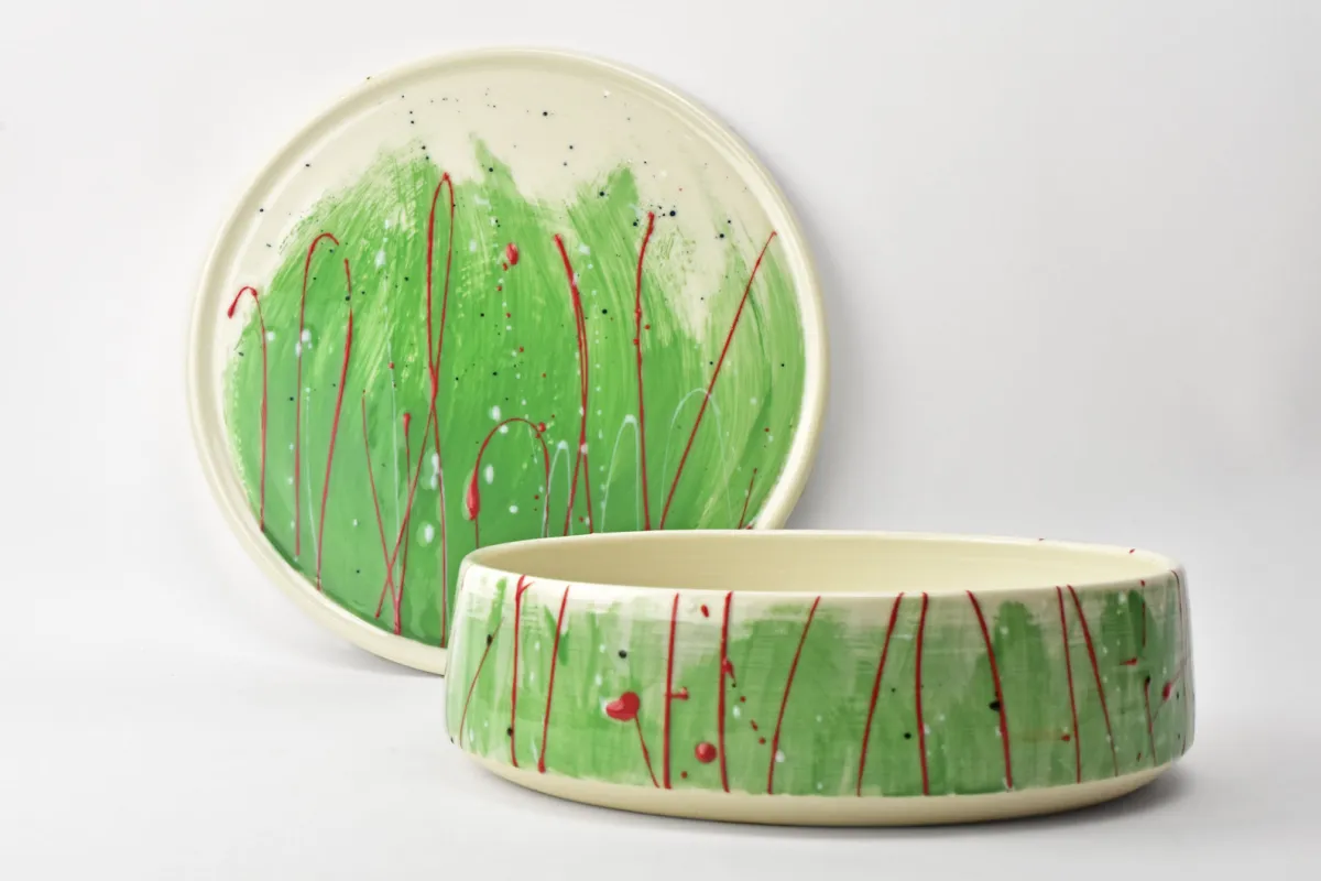 Sonja Sebes-Top, Schale und Teller