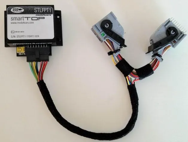 Bild: SmartTOP Verdecksteuerung für Peugeot 207CC jetzt mit neuem Plug and Play Kabelsatz