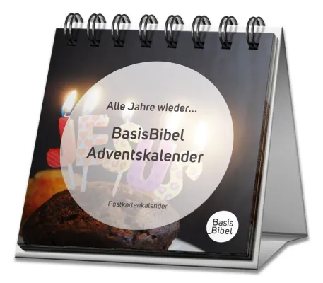 „BasisBibel.Adventskalender“ verkürzt die Zeit bis Weihnachten Bild: „BasisBibel.Adventskalender“ verkürzt die Zeit bis Weihnachten
