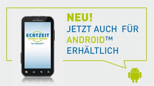 Bild: Mobilzeiterfassung nun auch für Android Smartphones