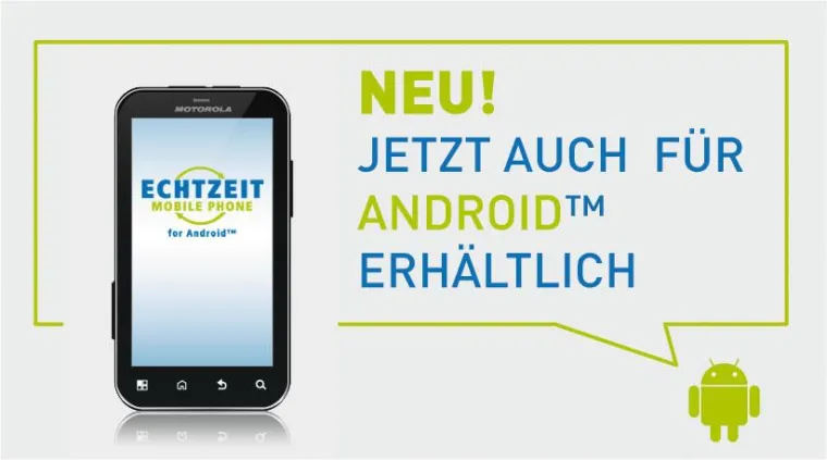 Bild: Mobilzeiterfassung nun auch für Android Smartphones