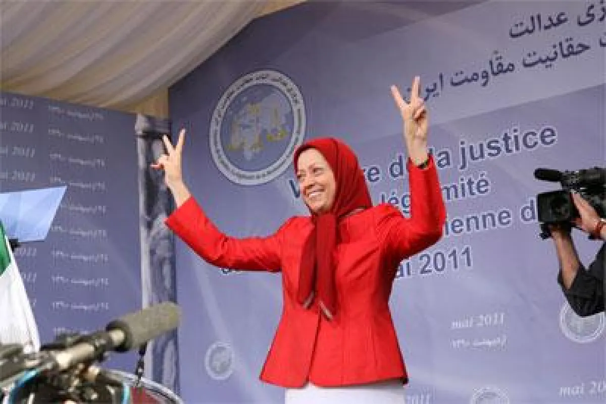 Maryam Rajavi, gewählte Präsidentin des Nationalen Widerstandrates Irans
