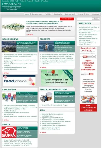 Bild: Energien und Ressourcen einsparen in der Lebensmittel- und Getränkeindustrie