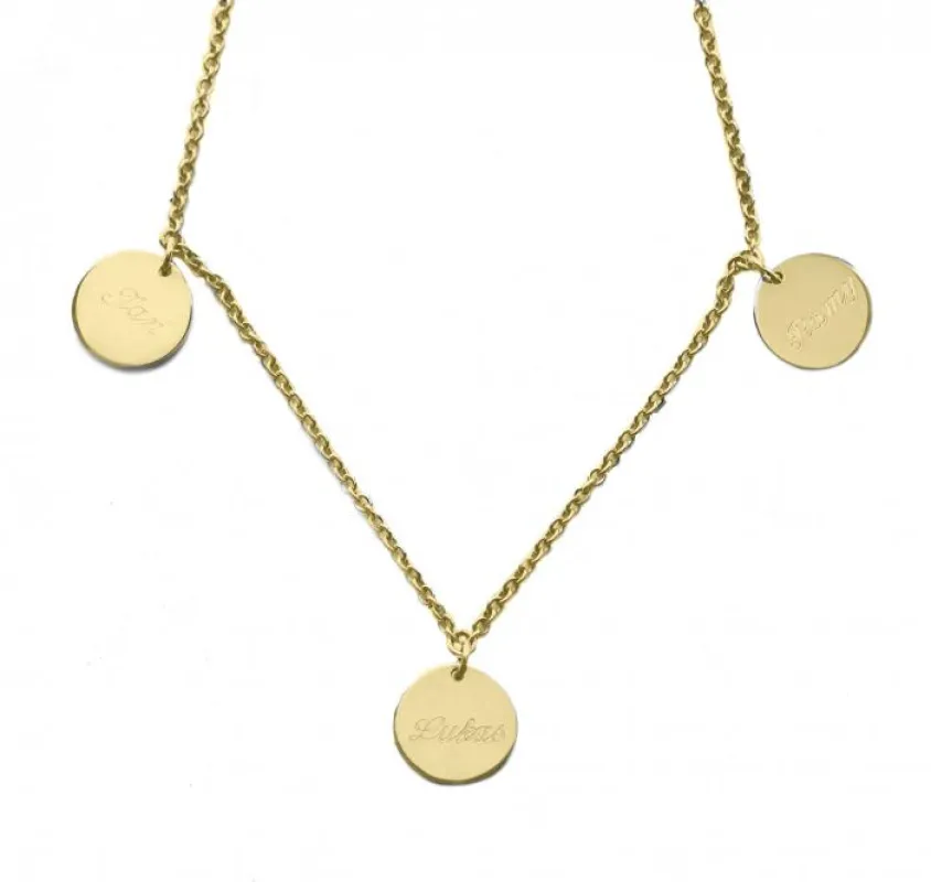 Familienkette Family in Gold für 350 Euro