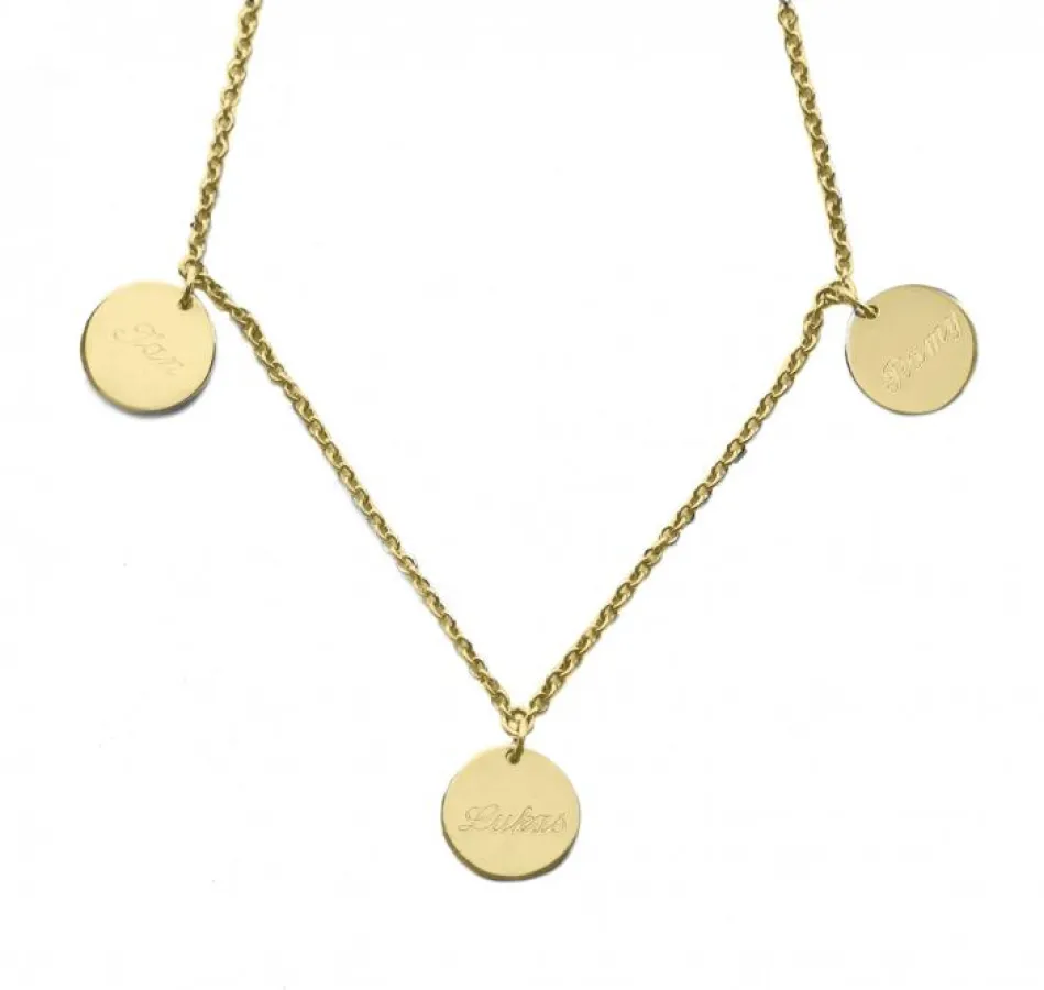 Familienkette Family in Gold für 350 Euro