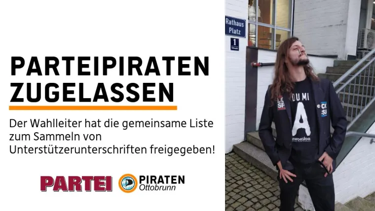 Bild: PARTEIPIRATEN Ottobrunn zugelassen