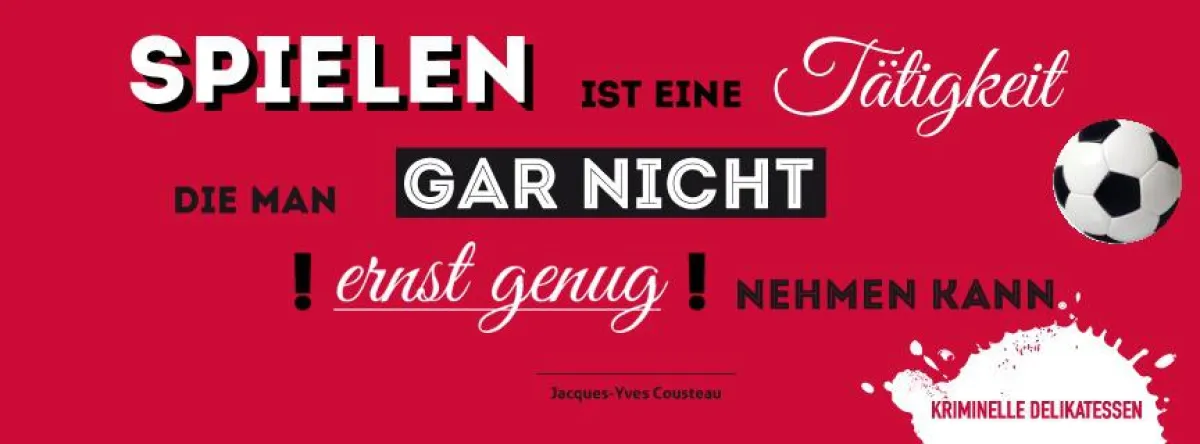 Fußballkrimispiel