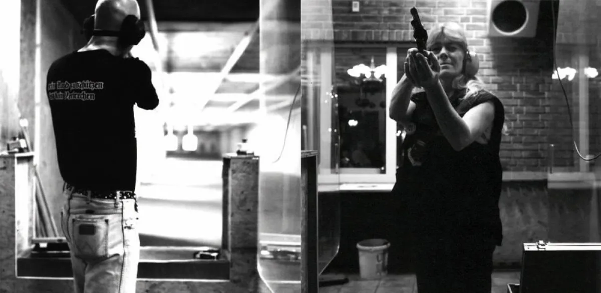 Dana Lorenz, Serie: Sportschütze, 2007, courtesy by Dana Lorenz