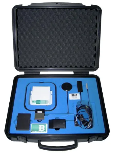 Stärkerer RFID Reader in HF Demosystem Bild: Stärkerer RFID Reader in HF Demosystem