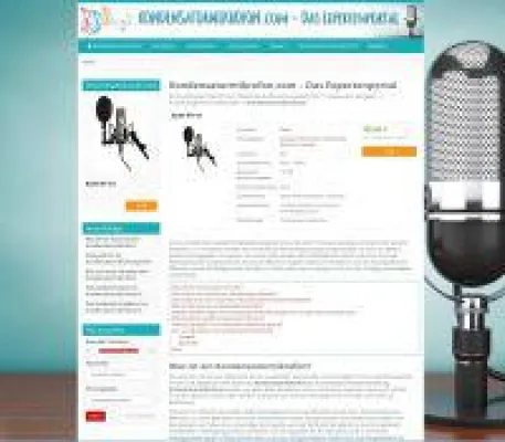 Bild: Neues Ratgeberportal: Hintergrundinformationen und Produktberatung zu Kondensatormikrofonen