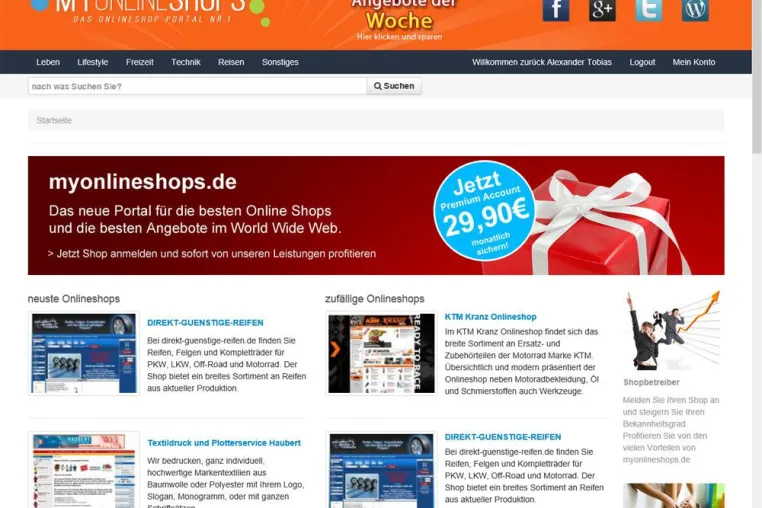 Bild: Neues Portal für Onlineshops gestartet