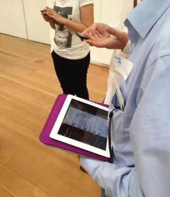 Bild: Ein Tweetup beim hr-Sinfonieorchester