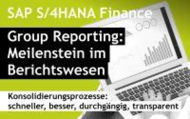 Bild: Innovative Optimierung der betriebswirtschaftlichen Unternehmensprozesse: "Group Reporting" von oneresource ag