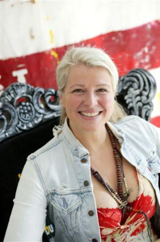 Freddy Reitz in ihrem Berliner Studio