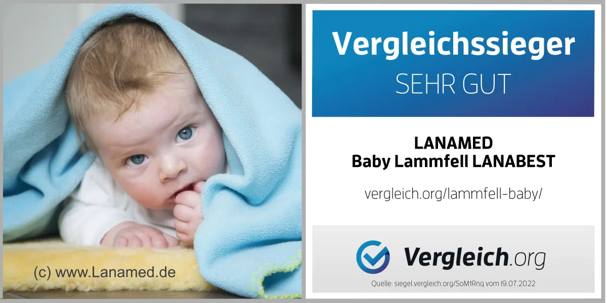 Baby Lammfell LANABEST (© Schäfer Lammfelle GmbH)