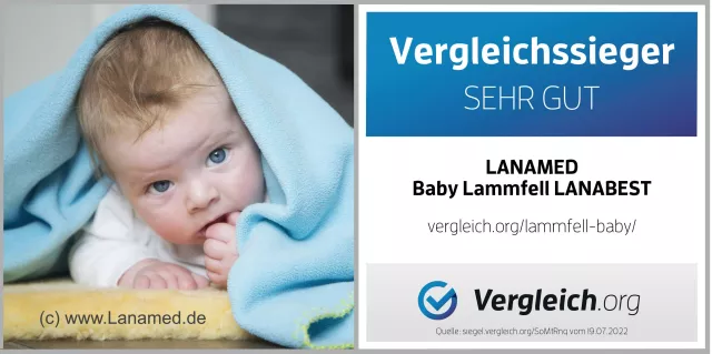 Bild: LANABEST Baby Lammfelle sind Vergleichssieger