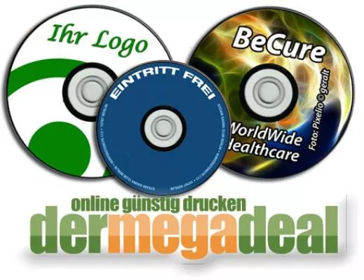 Bild: Bedruckte DVDs und CD-Druck beugen Diebstahl vor