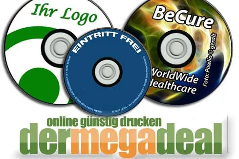 Bild: Bedruckte DVDs und CD-Druck beugen Diebstahl vor