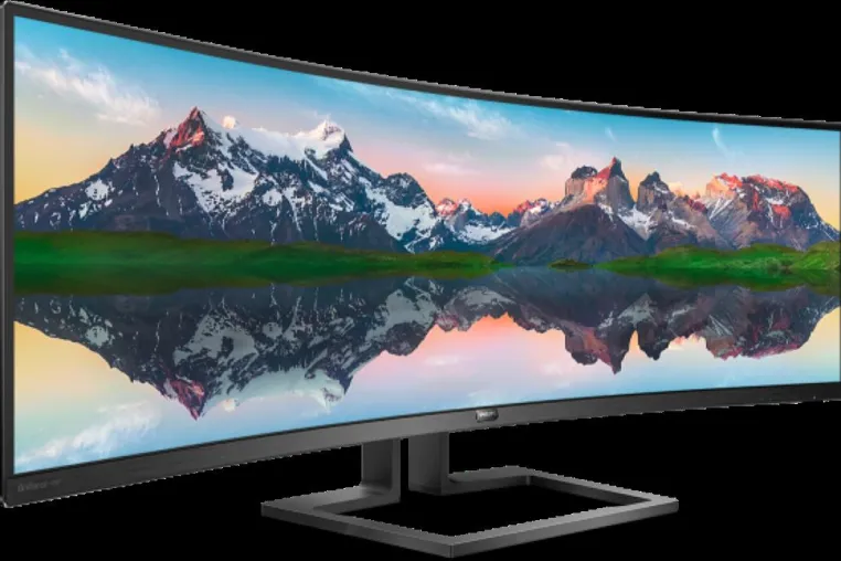 Bild: Vergessen Sie Multi-Monitor-Set-ups! Groß und mächtig: der Philips 498P9 von MMD