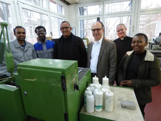 Jugendlichen eine Zukunft bieten - Kolping Südafrika zu Besuch in Neu-Ulm Bild: Jugendlichen eine Zukunft bieten - Kolping Südafrika zu Besuch in Neu-Ulm