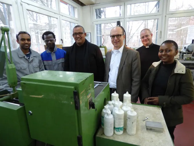 Bild: Jugendlichen eine Zukunft bieten - Kolping Südafrika zu Besuch in Neu-Ulm