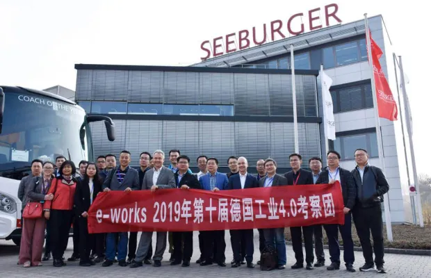 Bild: e-works auf Industrie 4.0-Besuch bei SEEBURGER