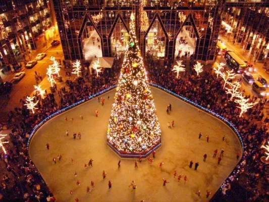 Bild: Vom Jingle Bell Run bis zur Welthauptstadt der Weihnachtsbäume –Amüsantes rund um Weihnachten in Pennsylvania