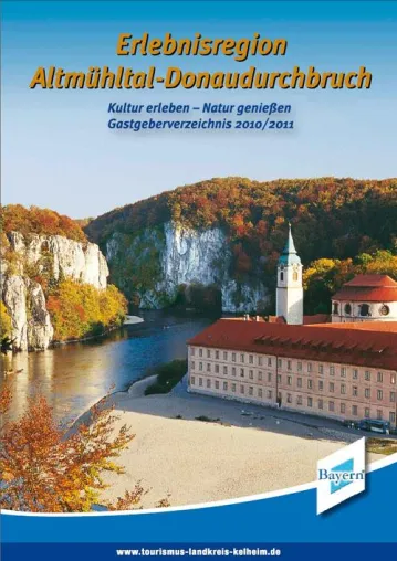 Bild: Ferienunterkunftsverzeichnis Altmühltal-Donaudurchbruch für 2010/2011 neu aufgelegt