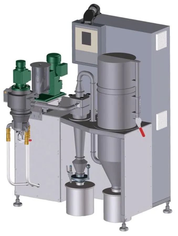 neue LaborCompactAnlage von NETZSCH-CONDUX Mahltechnik