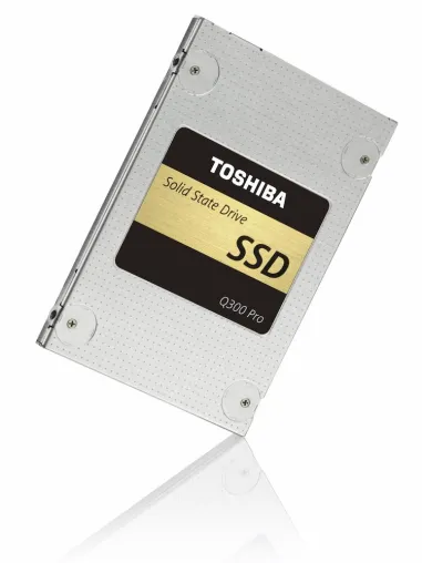 Bild: Toshiba präsentiert neue SSD-Laufwerke mit 15-nm-Flashspeichertechnologie