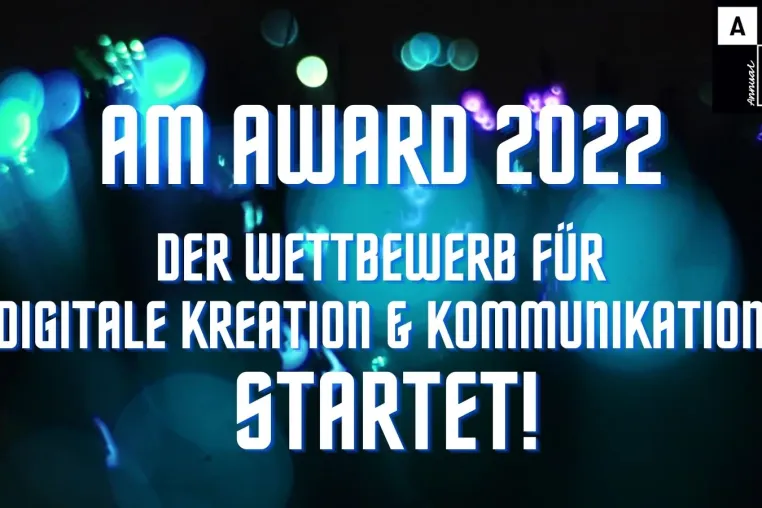 Bild: Der digitale Kreativ-Wettbewerb Annual Multimedia Award 2022 startet.