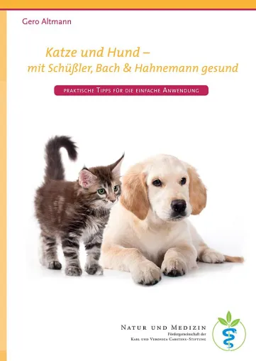 Katze und Hund – mit Schüßler, Bach & Hahnemann gesund Bild: Katze und Hund – mit Schüßler, Bach & Hahnemann gesund