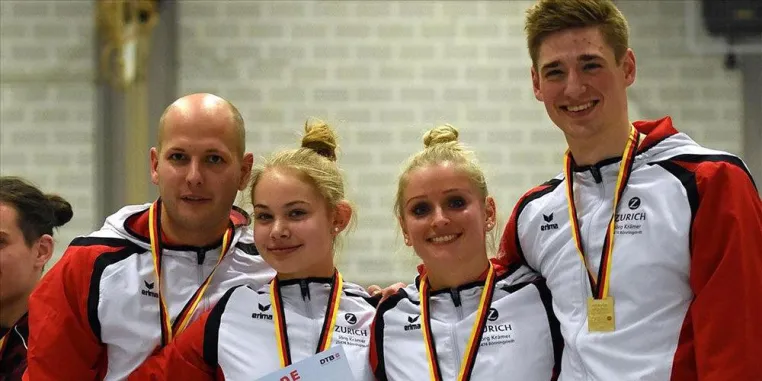 Dritter Sieg in Folge: SV Rugenbergen ist Deutscher Vereins-Mannschafts-Meister im Rhönradturnen 2017 Bild: Dritter Sieg in Folge: SV Rugenbergen ist Deutscher Vereins-Mannschafts-Meister im Rhönradturnen 2017
