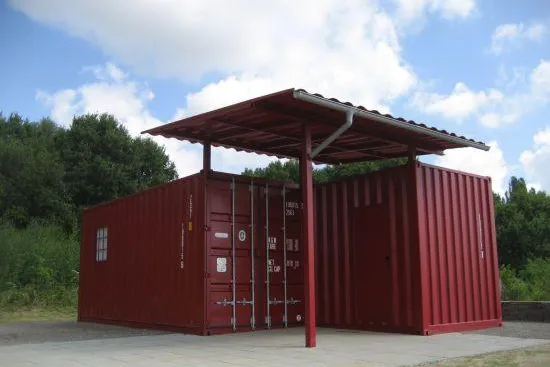 „Camp-Box Baesweiler“ - Containerarchitektur von JACK IN THE BOX auf dem TAG DER ARCHITEKTUR 2011 Bild: „Camp-Box Baesweiler“ - Containerarchitektur von JACK IN THE BOX auf dem TAG DER ARCHITEKTUR 2011