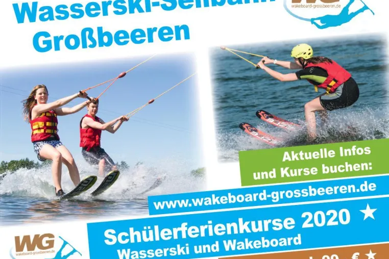 Bild: Wasserski statt langer Weile in den Sommerferien 2020