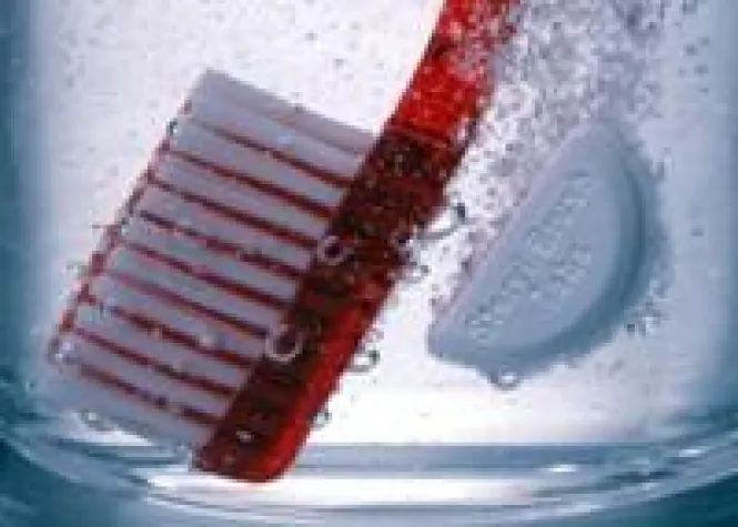 Bild: Krank durch Zähneputzen...