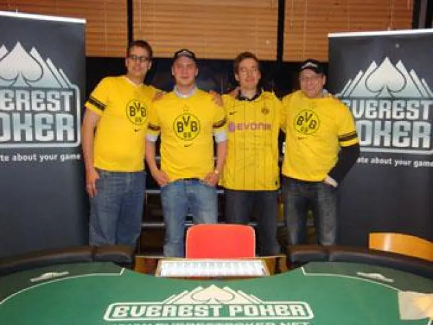 Everest Poker Soccer Challenge mit Borussia Dortmund Bild: Everest Poker Soccer Challenge mit Borussia Dortmund