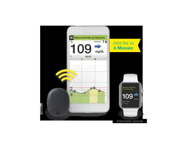 Bild: Für ein sicheres Gefühl: Das neue Eversense® XL CGM System