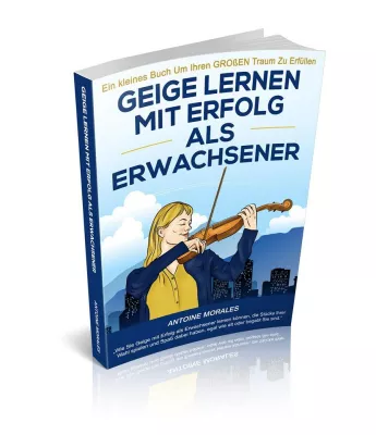 Bild: Neuer Online Meisterkurs von Profigeiger Antoine Morales „Geige lernen mit Erfolg als Erwachsener“