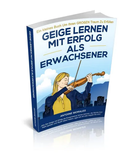 Bild: Neuer Online Meisterkurs von Profigeiger Antoine Morales „Geige lernen mit Erfolg als Erwachsener“