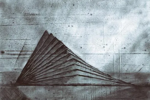 „Das Dreieck und die Stabilität der Welt“ - Jochen Ruopp präsentiert Zeichnungen und Objekte Bild: „Das Dreieck und die Stabilität der Welt“ - Jochen Ruopp präsentiert Zeichnungen und Objekte