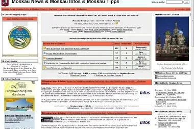 Bild: Relaunch erfolgreich: Moskau-News-247.de jetzt auch mit Forum und Foto-Galerie